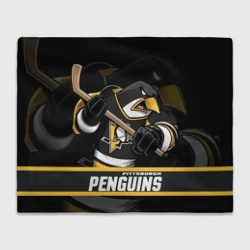 Плед 3D Питтсбург Пингвинз, Pittsburgh Penguins