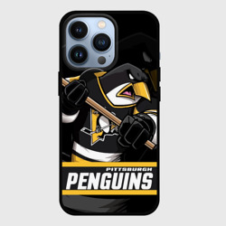 Чехол для iPhone 13 Pro Питтсбург Пингвинз, Pittsburgh Penguins