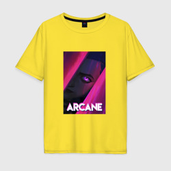 Мужская футболка хлопок Oversize Arcane Neon