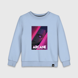 Детский свитшот хлопок Arcane Neon