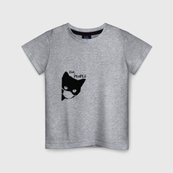 Детская футболка хлопок Кот в маске