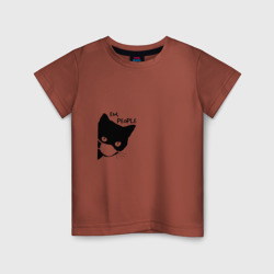 Детская футболка хлопок Кот в маске