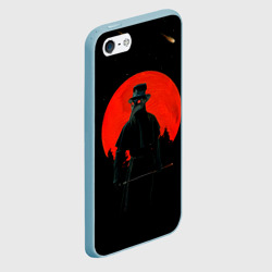 Чехол для iPhone 5/5S матовый Чумной доктор - фото 2