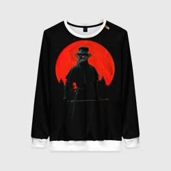 Женский свитшот 3D Чумной доктор