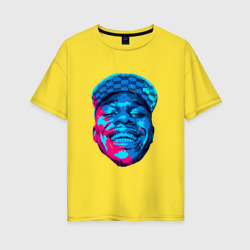 Женская футболка хлопок Oversize DaBaby Art