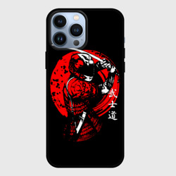 Чехол для iPhone 13 Pro Max Мото самурай с катаной Japan samurai