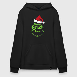 Худи SuperOversize хлопок Resting Grinch Face