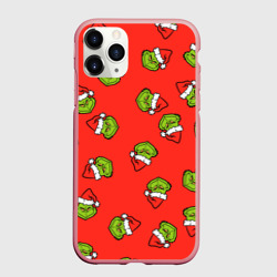 Чехол для iPhone 11 Pro Max матовый Гринч Похититель Рождества