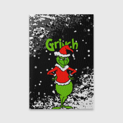 Обложка для паспорта матовая кожа Grinch На всех обиделся