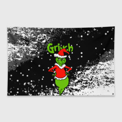 Флаг-баннер Grinch На всех обиделся