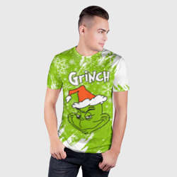 Мужская футболка 3D Slim Grinch Green - фото 2