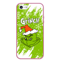 Чехол для iPhone 5/5S матовый Grinch Green