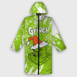 Женский дождевик 3D Grinch Green