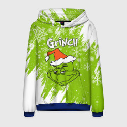 Мужская толстовка 3D Grinch Green