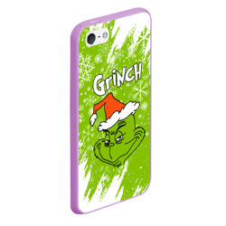 Чехол для iPhone 5/5S матовый Grinch Green - фото 2