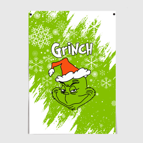 Постер Grinch Green