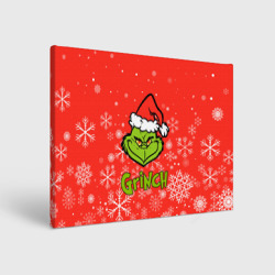 Холст прямоугольный Grinch Red