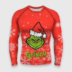 Мужской рашгард 3D Grinch Red