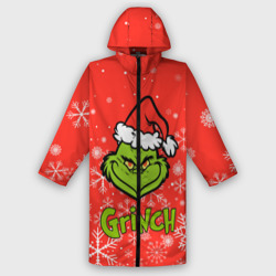 Мужской дождевик 3D Grinch Red