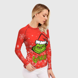 Женский рашгард 3D Grinch Red - фото 2