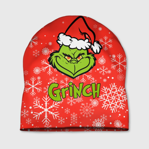 Шапка 3D Grinch Red