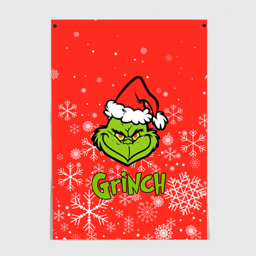 Постер Grinch Red