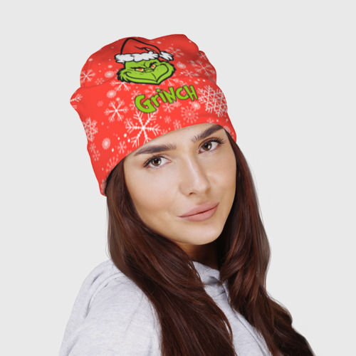 Шапка 3D Grinch Red - фото 3