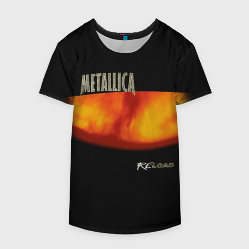 Накидка на куртку 3D Metallica ReLoad, цвет 3D печать - фото 4