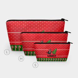 Косметичка 3D What cat и ёлка - фото 2