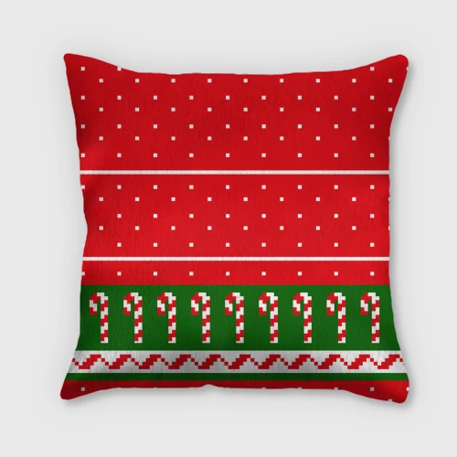 Подушка 3D What cat и ёлка - фото 2