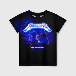 Детская футболка 3D Ride the Lightning - Metallica