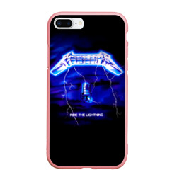 Чехол для iPhone 7Plus/8 Plus матовый Ride the Lightning - Metallica