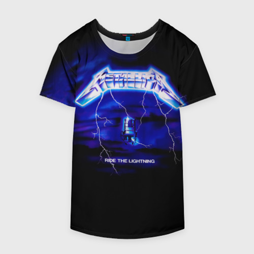 Накидка на куртку 3D Ride the Lightning - Metallica, цвет 3D печать - фото 4