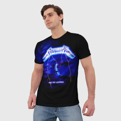 Мужская футболка 3D Ride the Lightning - Metallica - фото 2