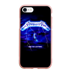 Чехол для iPhone 7/8 матовый Ride the Lightning - Metallica