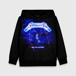 Детская толстовка 3D Ride the Lightning - Metallica