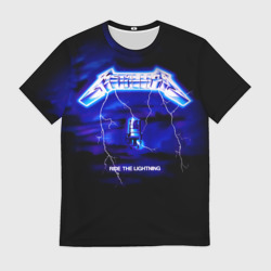 Мужская футболка 3D Ride the Lightning - Metallica