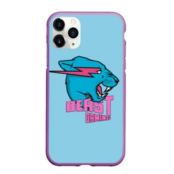 Чехол для iPhone 11 Pro Max матовый Mr Beast Gaming