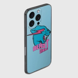 Чехол для iPhone 16 Pro силиконовый с защитой камеры Mr Beast Gaming - фото 2