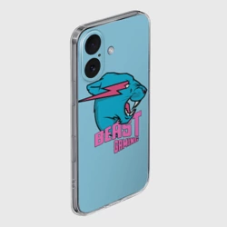 Чехол для iPhone 16 силиконовый с защитой камеры Mr Beast Gaming - фото 2