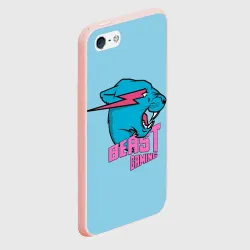 Чехол для iPhone 5/5S матовый Mr Beast Gaming - фото 2