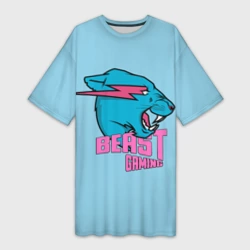 Платье-футболка 3D Mr Beast Gaming