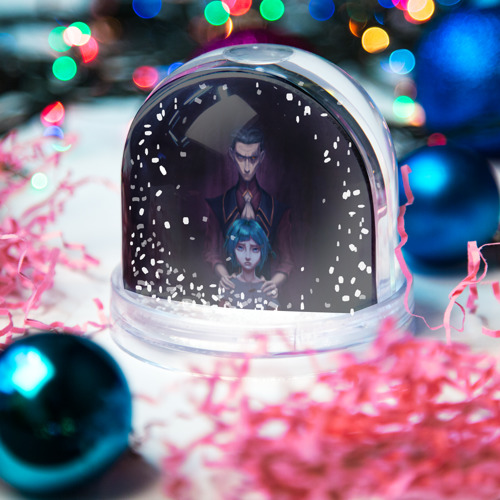 Игрушка Снежный шар Джинкс и Силко - фото 3