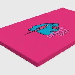 Холст прямоугольный Mr Beast Gaming Full Print Pink edition - фото 2