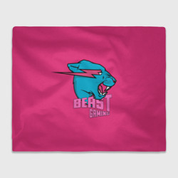 Плед 3D Mr Beast Gaming Full Print Pink edition