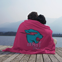 Плед 3D Mr Beast Gaming Full Print Pink edition - фото 2