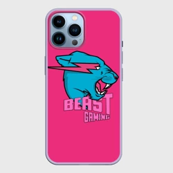 Чехол для iPhone 14 Pro Max Mr Beast Gaming Full Print Pink edition