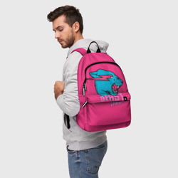 Рюкзак 3D Mr Beast Gaming Full Print Pink edition - фото 2