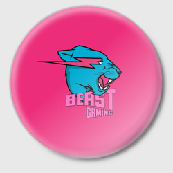 Значок Mr Beast Gaming Full Print Pink edition