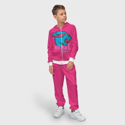 Детский костюм 3D Mr Beast Gaming Full Print Pink edition - фото 2